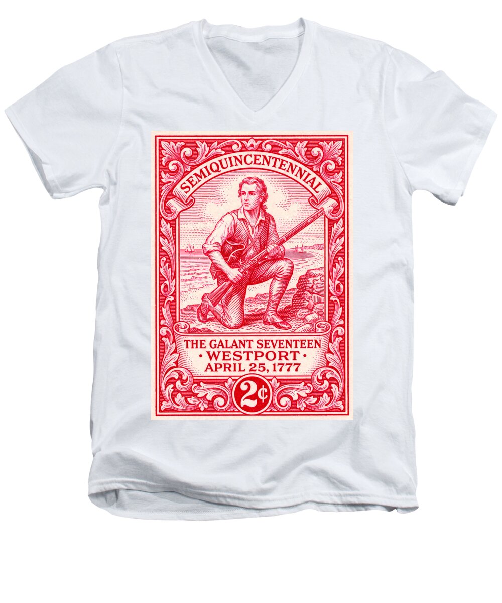 The Gallant Seventeen 2c - Men's V-Neck T-Shirt