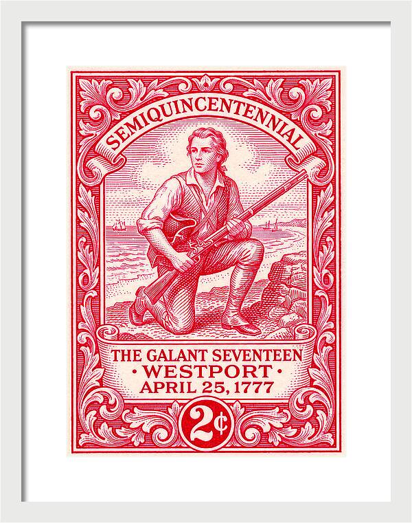 The Gallant Seventeen 2c - Framed Print