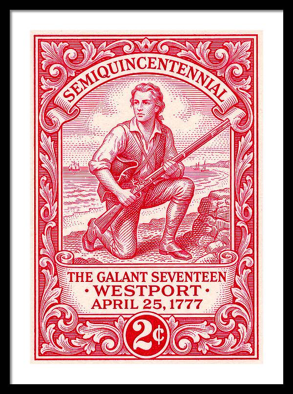 The Gallant Seventeen 2c - Framed Print