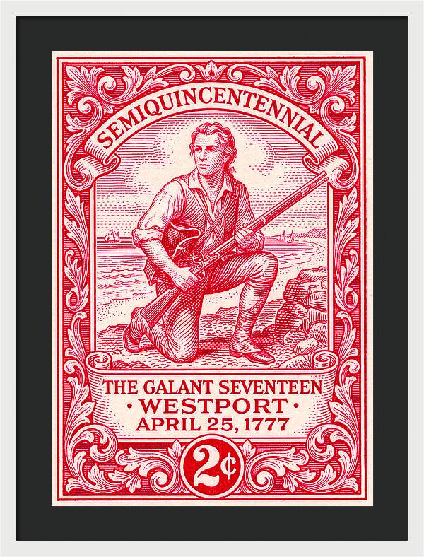The Gallant Seventeen 2c - Framed Print