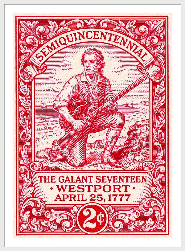 The Gallant Seventeen 2c - Framed Print