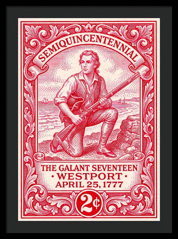 The Gallant Seventeen 2c - Framed Print