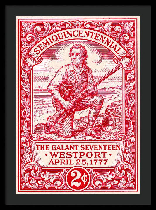 The Gallant Seventeen 2c - Framed Print