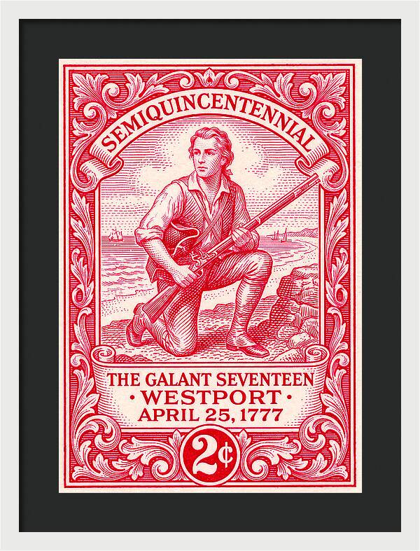The Gallant Seventeen 2c - Framed Print