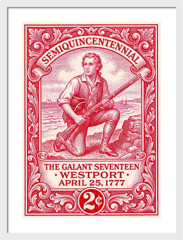 The Gallant Seventeen 2c - Framed Print