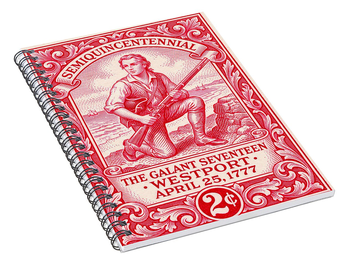 The Gallant Seventeen 2c - Spiral Notebook