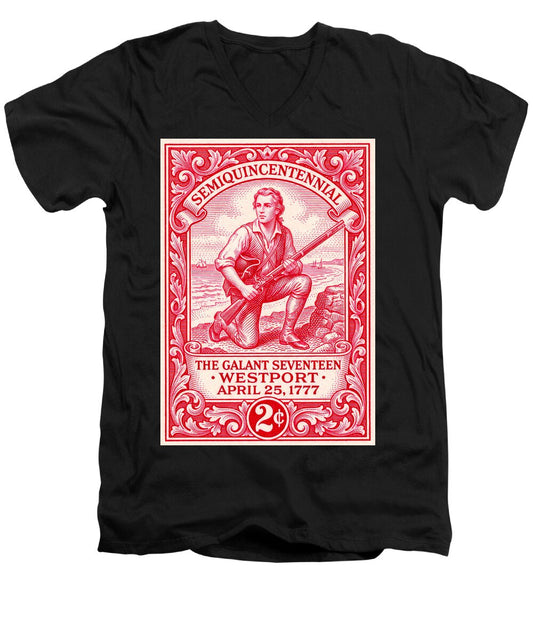 The Gallant Seventeen 2c - Men's V-Neck T-Shirt