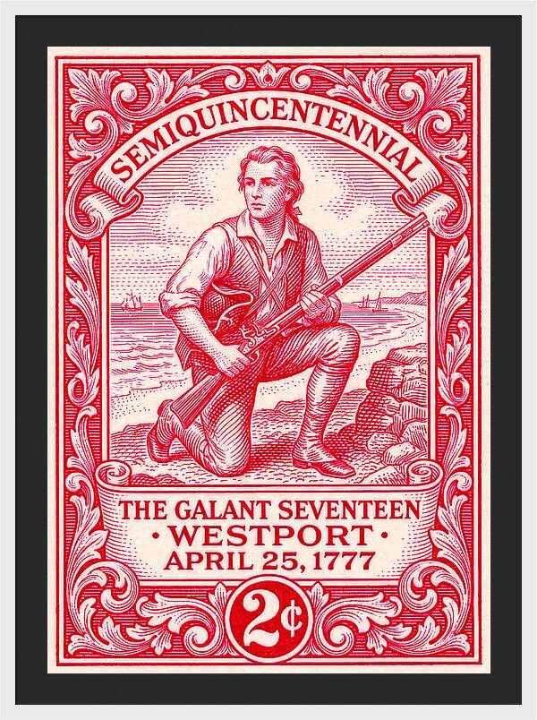 The Gallant Seventeen 2c - Framed Print