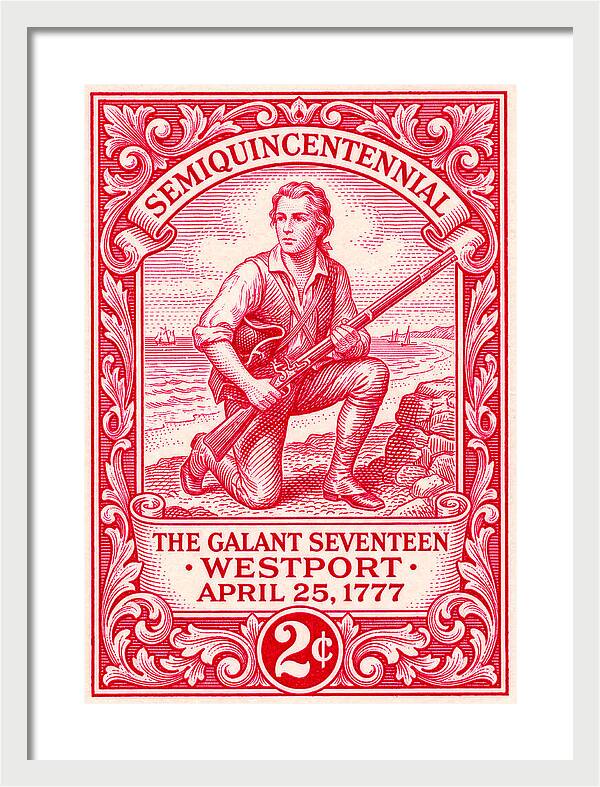 The Gallant Seventeen 2c - Framed Print