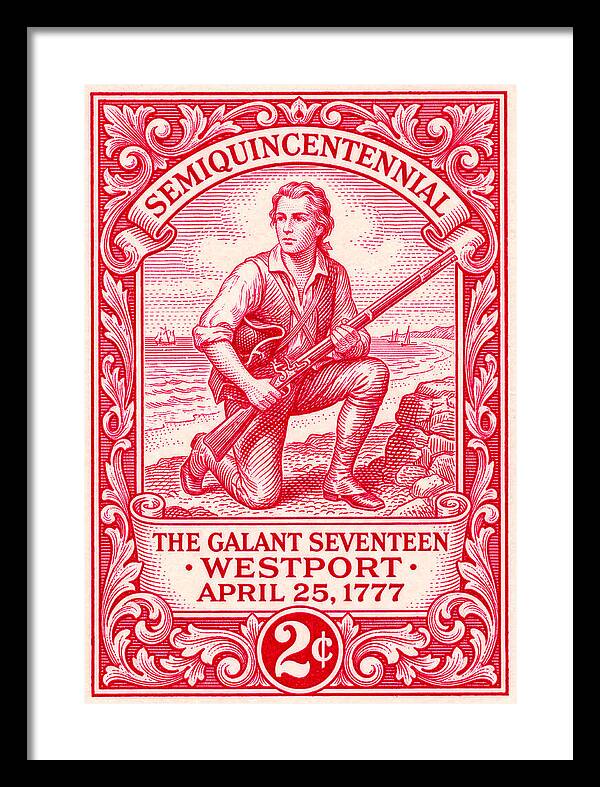 The Gallant Seventeen 2c - Framed Print