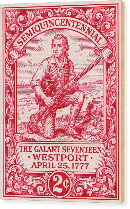 The Gallant Seventeen 2c - Wood Print
