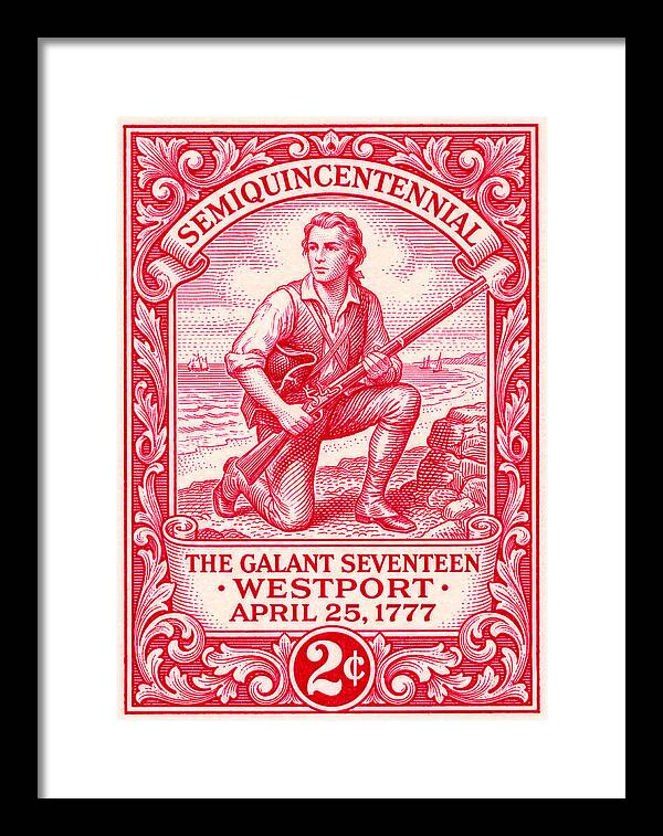 The Gallant Seventeen 2c - Framed Print