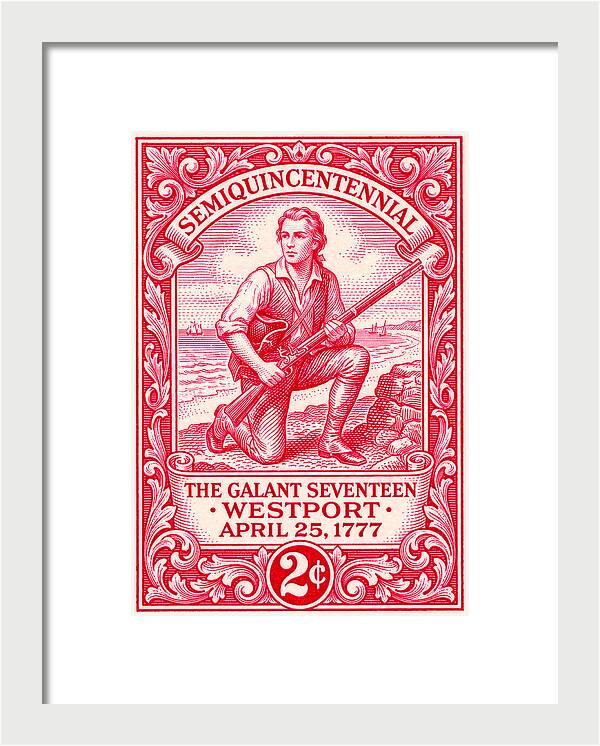 The Gallant Seventeen 2c - Framed Print