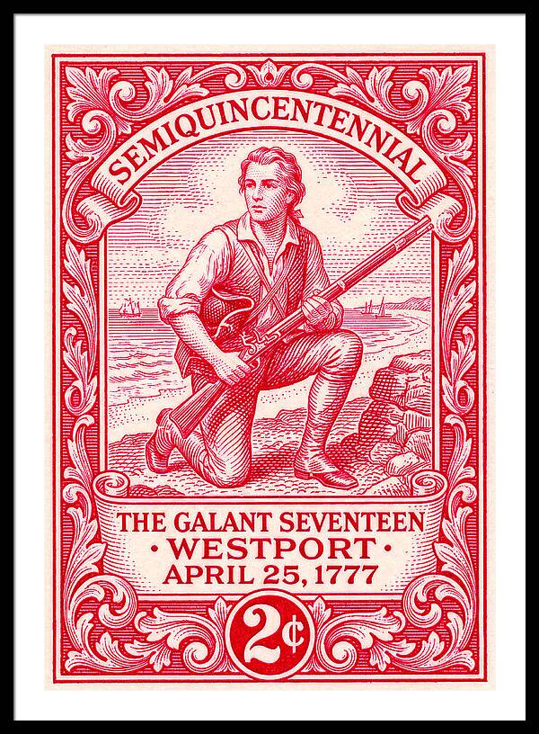 The Gallant Seventeen 2c - Framed Print