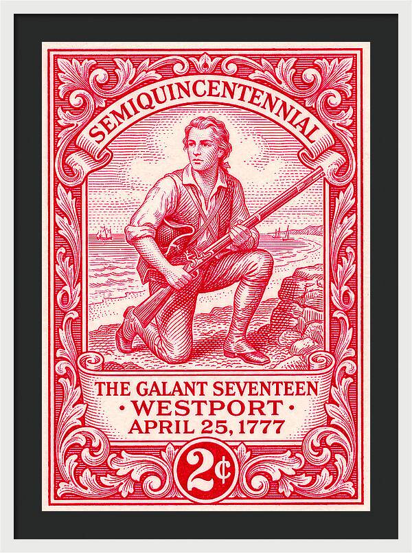 The Gallant Seventeen 2c - Framed Print