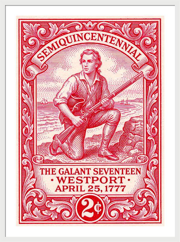 The Gallant Seventeen 2c - Framed Print