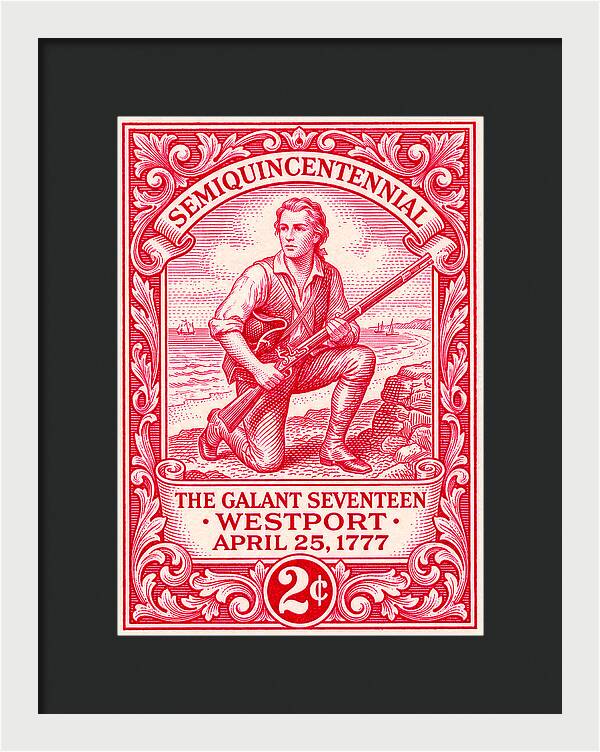 The Gallant Seventeen 2c - Framed Print