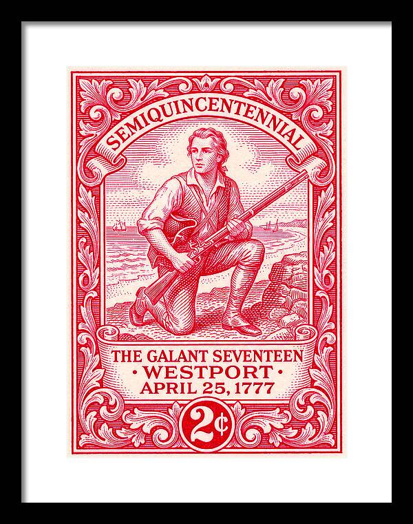 The Gallant Seventeen 2c - Framed Print