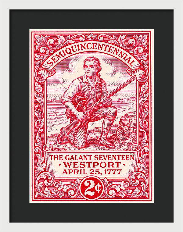 The Gallant Seventeen 2c - Framed Print