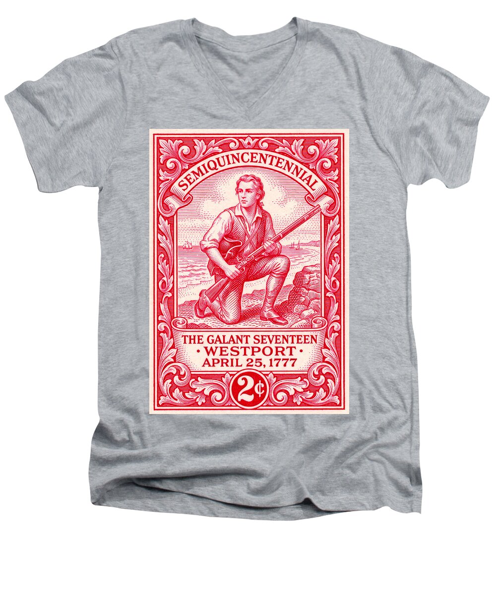 The Gallant Seventeen 2c - Men's V-Neck T-Shirt