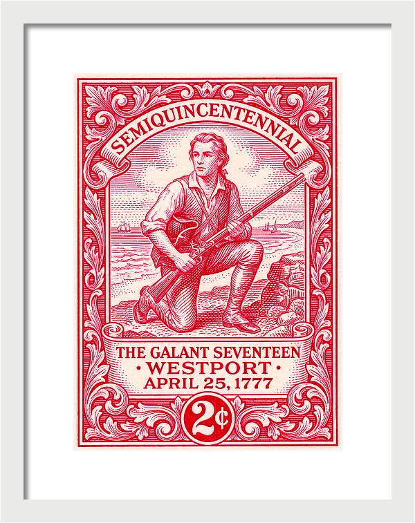 The Gallant Seventeen 2c - Framed Print