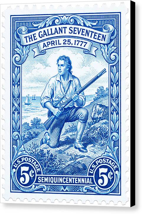 The Gallant Seventeen 5c - Canvas Print