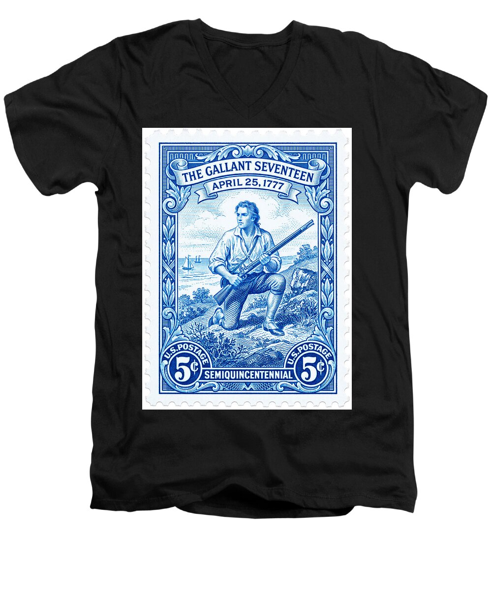 The Gallant Seventeen 5c - Men's V-Neck T-Shirt