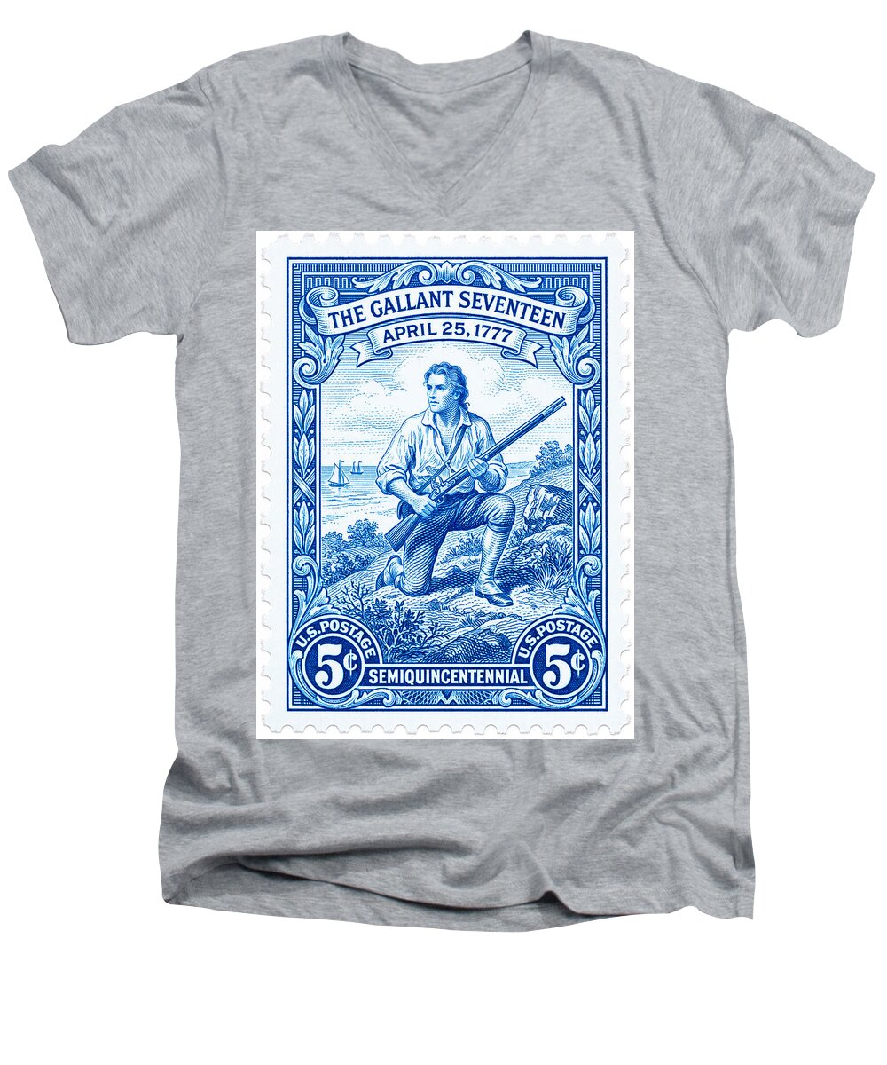 The Gallant Seventeen 5c - Men's V-Neck T-Shirt