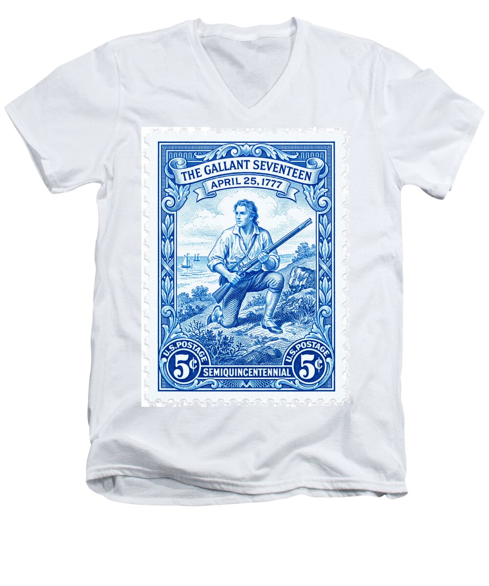 The Gallant Seventeen 5c - Men's V-Neck T-Shirt