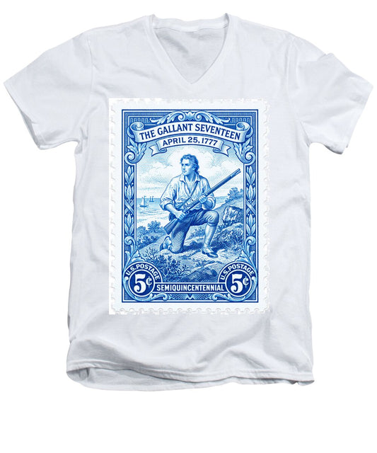 The Gallant Seventeen 5c - Men's V-Neck T-Shirt