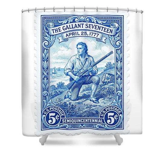The Gallant Seventeen 5c - Shower Curtain