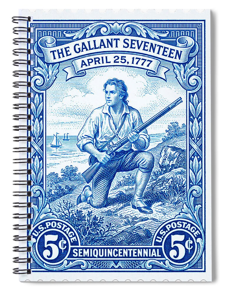 The Gallant Seventeen 5c - Spiral Notebook