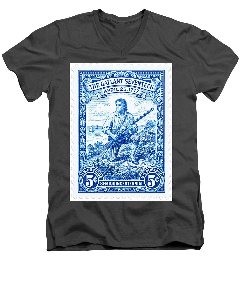The Gallant Seventeen 5c - Men's V-Neck T-Shirt