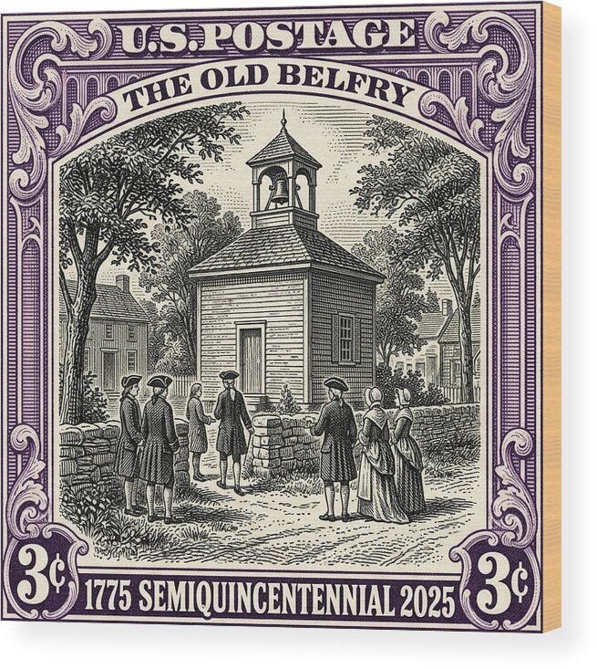 The Old Belfry 3c 2 - Wood Print