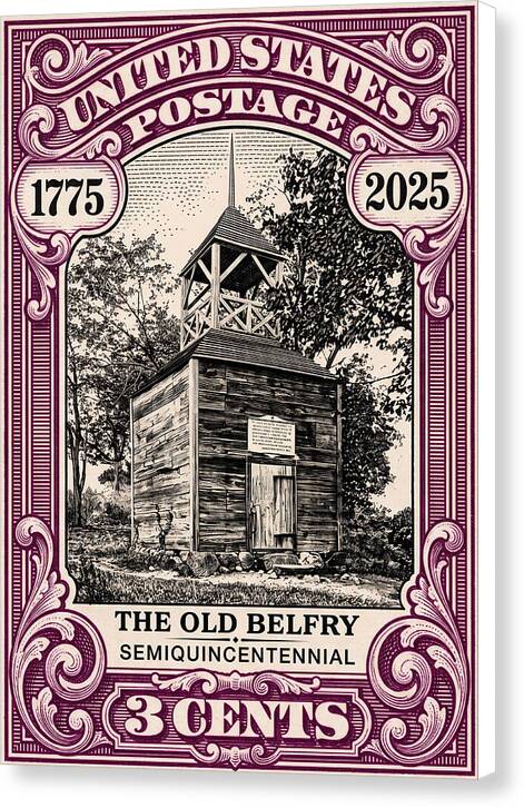 The Old Belfry 3c - Canvas Print