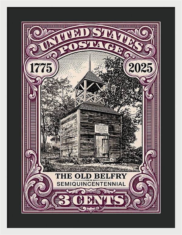 The Old Belfry 3c - Framed Print