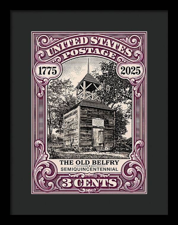 The Old Belfry 3c - Framed Print