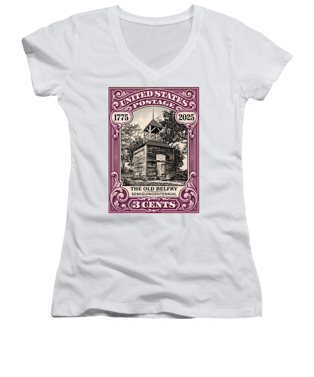 The Old Belfry 3c - Women's V-Neck