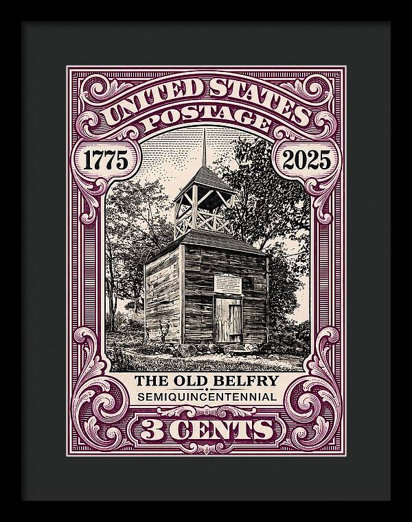 The Old Belfry 3c - Framed Print