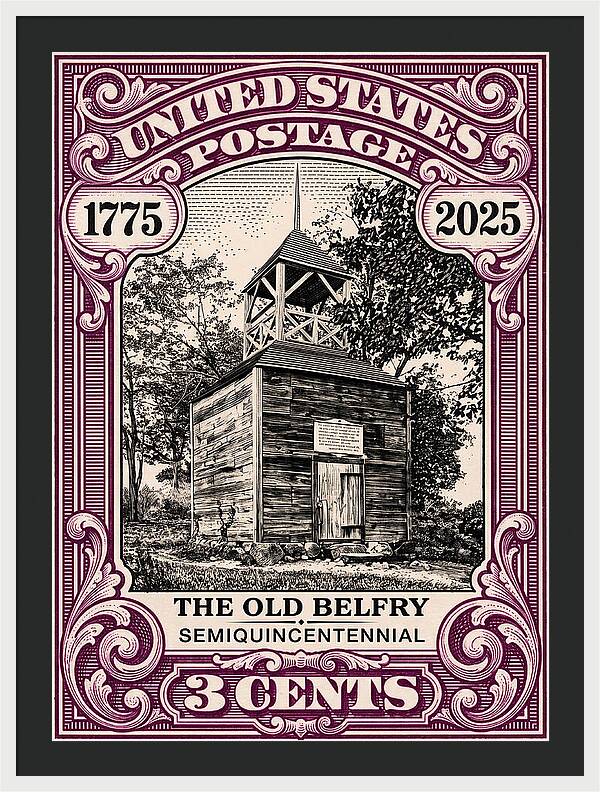 The Old Belfry 3c - Framed Print