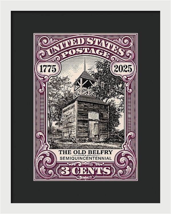 The Old Belfry 3c - Framed Print