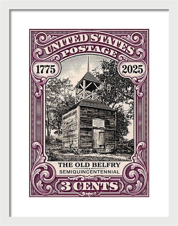 The Old Belfry 3c - Framed Print