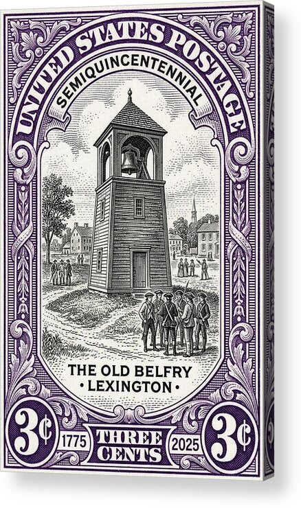 The Old Belfry 3c 2 1 - Acrylic Print