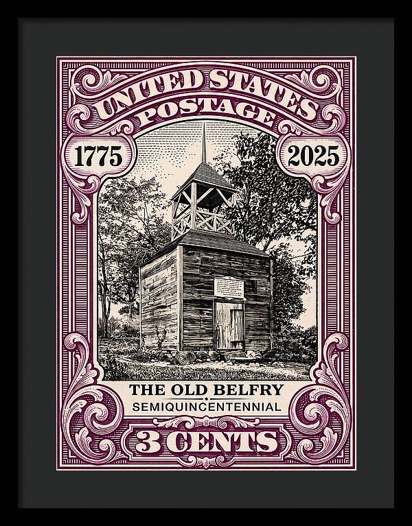 The Old Belfry 3c - Framed Print