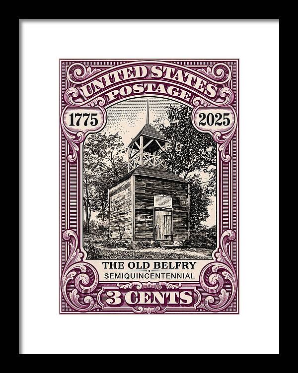 The Old Belfry 3c - Framed Print