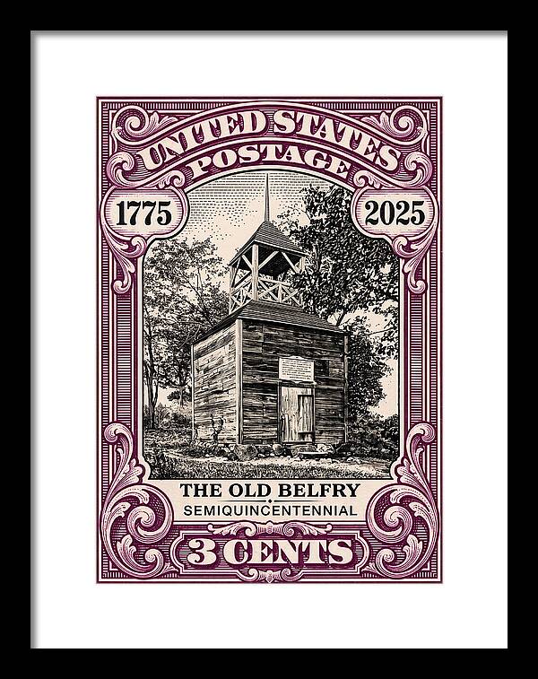 The Old Belfry 3c - Framed Print