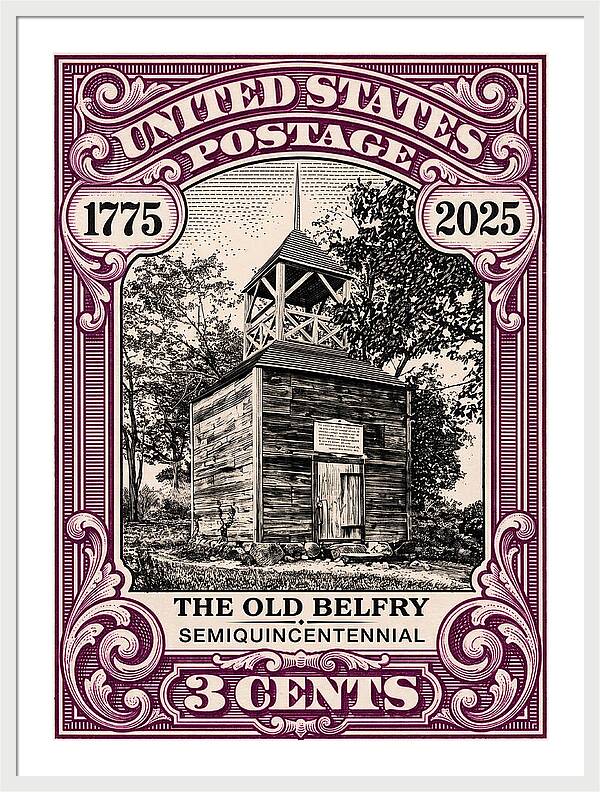 The Old Belfry 3c - Framed Print