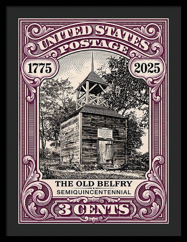 The Old Belfry 3c - Framed Print