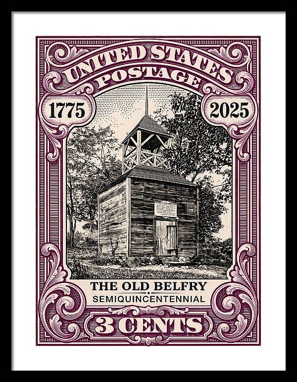 The Old Belfry 3c - Framed Print