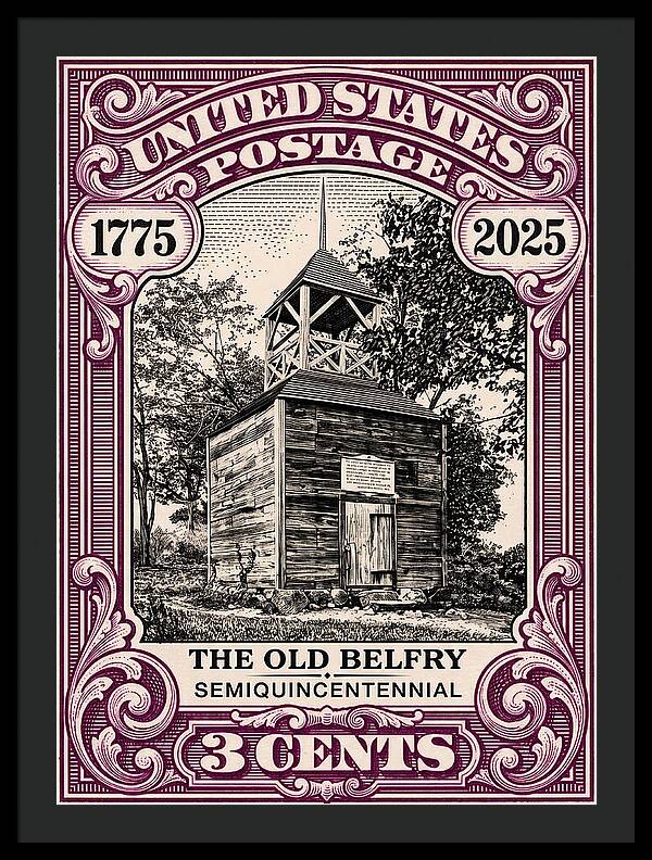 The Old Belfry 3c - Framed Print